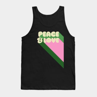 Peace and love Tank Top